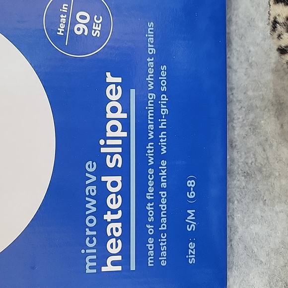 Microwave Heated Slipper NIB - Picture 5 of 5